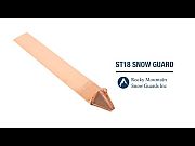 Preview image for the video "ST18 - 18&quot; Snow Guard".