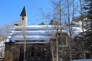 Beaver Creek Chapel with RMSG snow fence