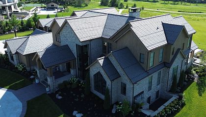 RG16 Dark Bronze Snow Guards - Residential Winner