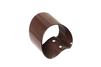 CorGard Clip-Style Snow Guard for Corrugated Metal Panels - Brown Powder Coated Steel