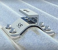 S-5!® CorruBracket for ColorGard bar-style snow fence system